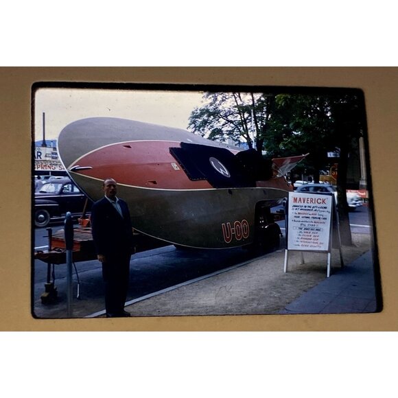 Vtg 1963 Wooden Sail Boat Ship Nautical Vessels Speed Boat Kodak Photo Slides Lo - Picture 7 of 8